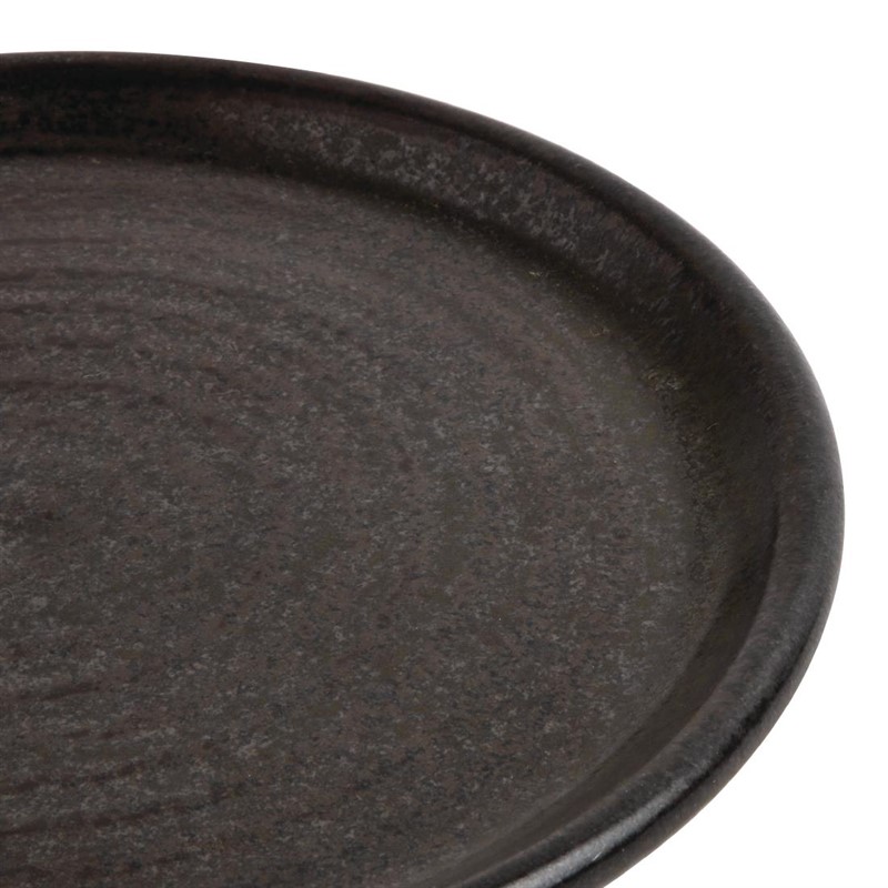  Olympia Canvas runder Teller mit schmalem Rand 18cm 