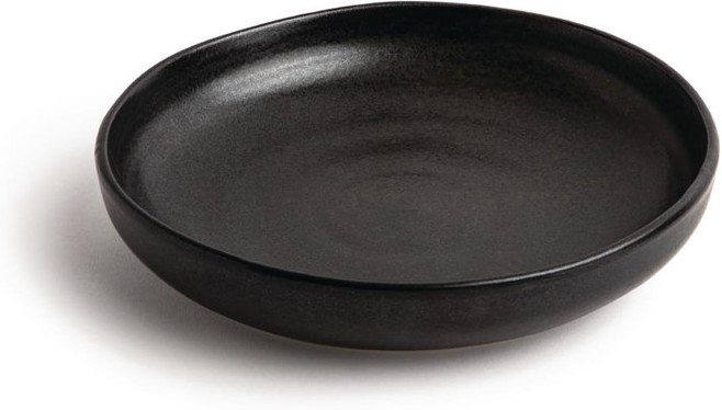  Olympia Canvas Schale mit hohem Rand schwarz 23cm 