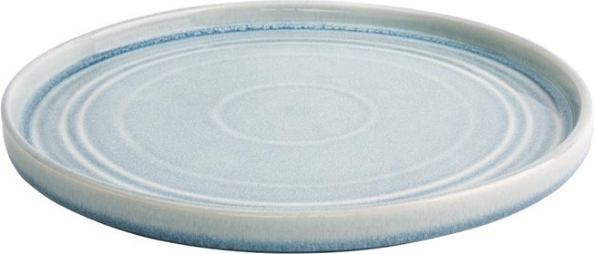  Olympia Cavolo Flacher runder Teller eisblau 27cm 