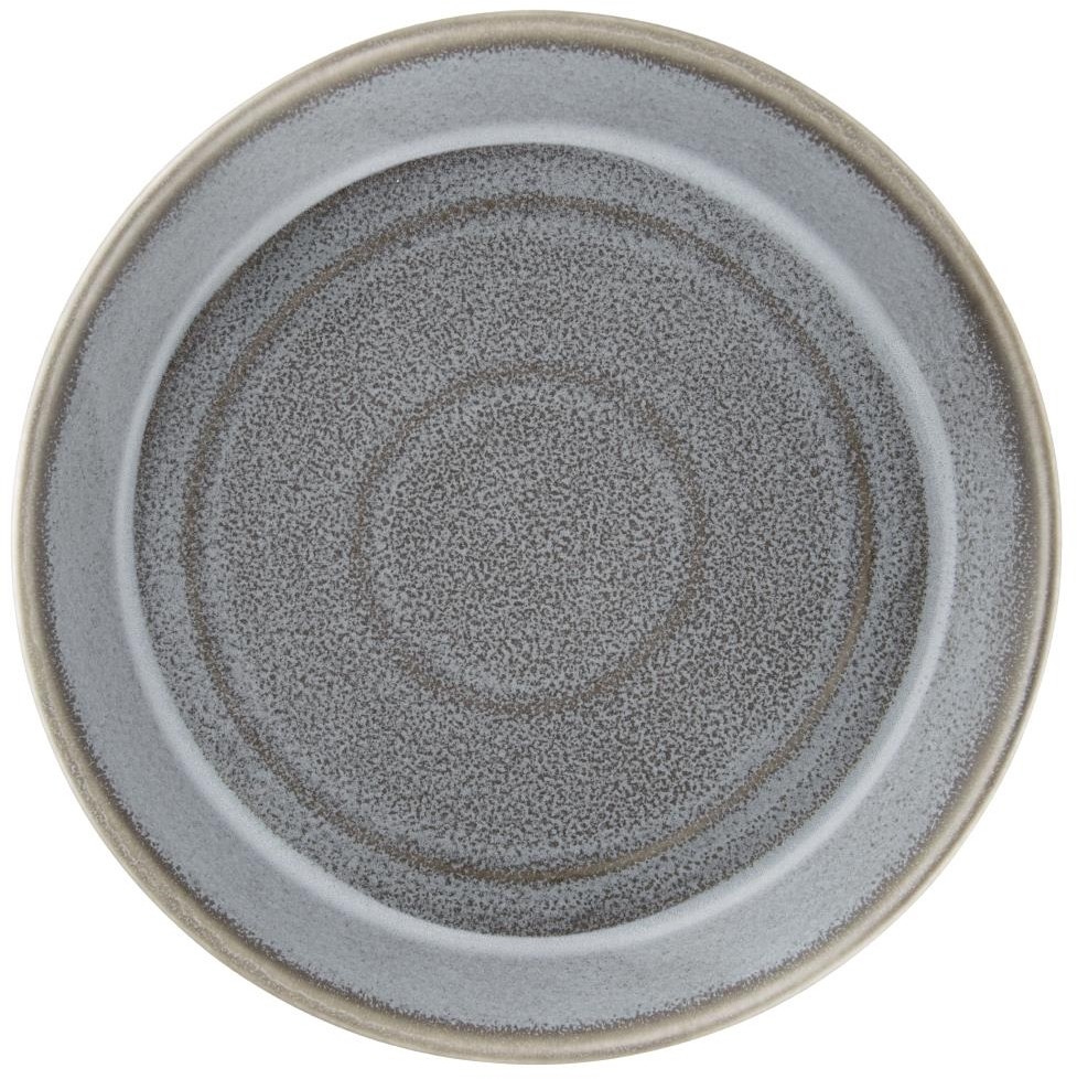  Olympia Cavolo Charcoal Dusk Flache runde Schale - 220mm (4 St&uuml;ck) 