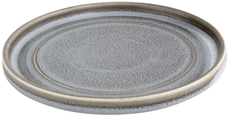  Olympia Cavolo Flacher Runder Teller Charcoal Dusk 180mm (6 St&uuml;ck) 