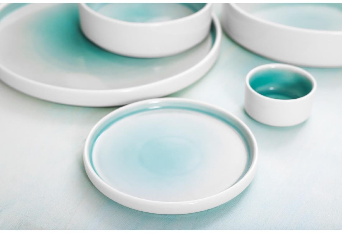  Olympia Fondant Schale Mint 215mm (4 St&uuml;ck) 