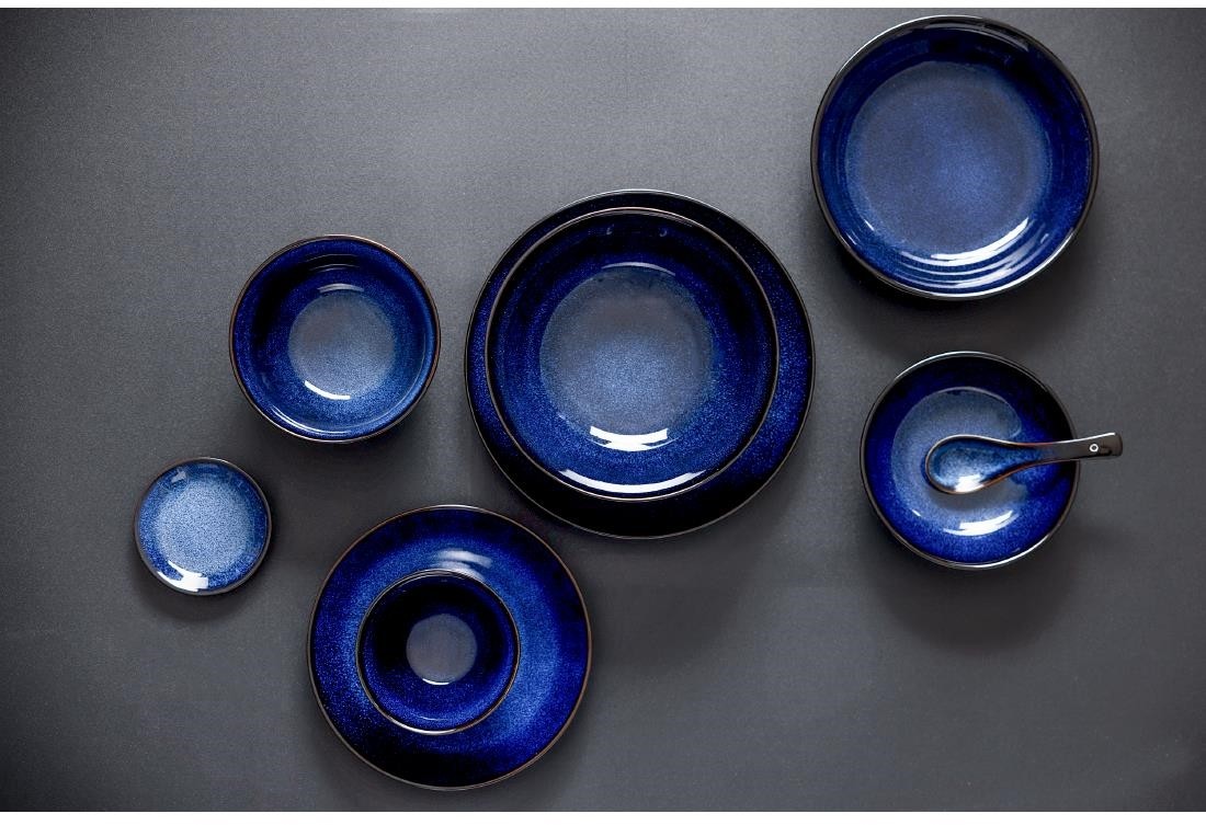  Olympia Luna Mitternachtsblaue Coupe-Schalen 160 mm (6er-Pack) 