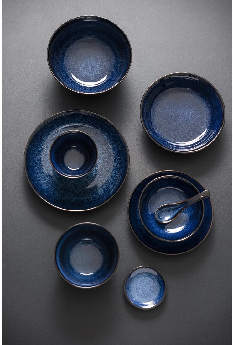  Olympia Luna Mitternachtsblaue Coupe-Schalen 160 mm (6er-Pack) 