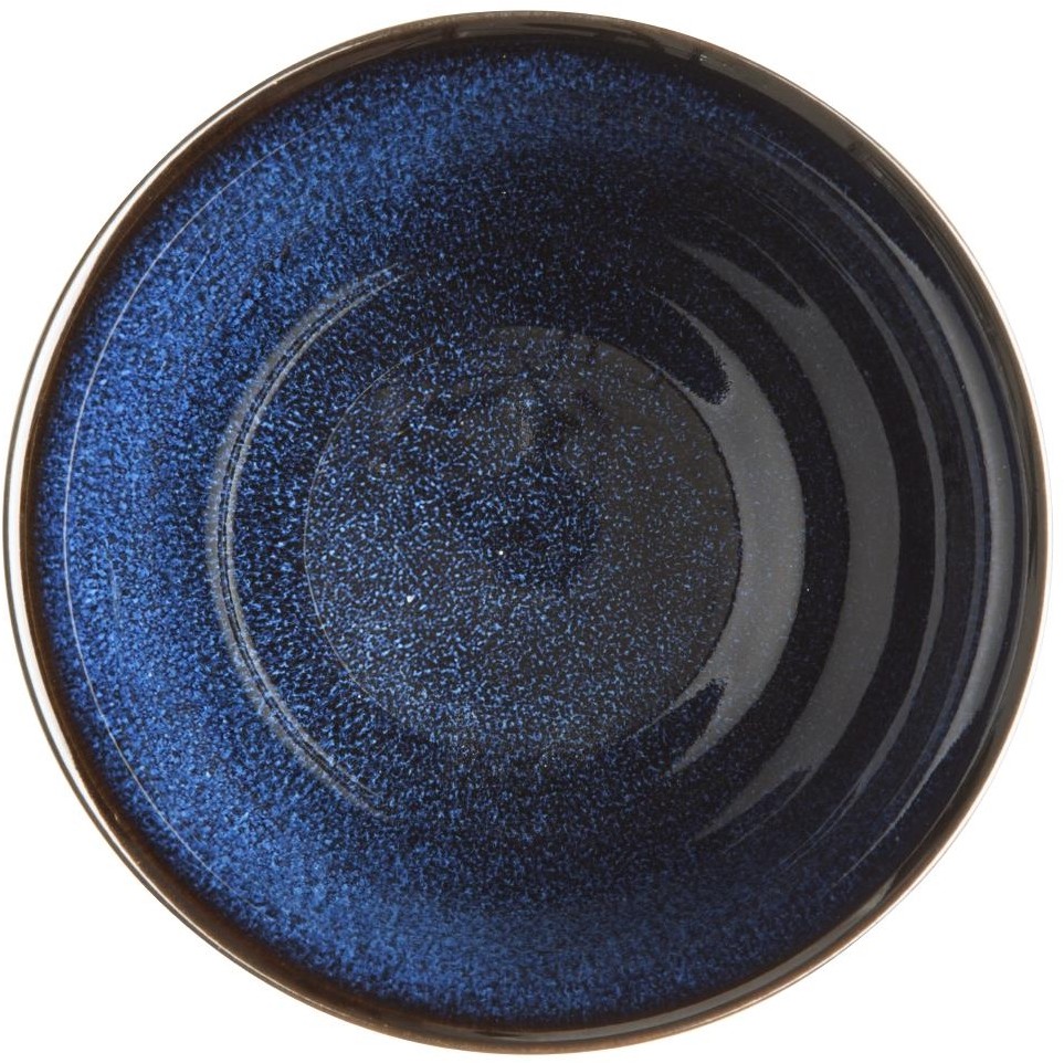  Olympia Luna Mitternachtsblaue Schalen mit Fu&szlig; 115mm (8er-Pack) 