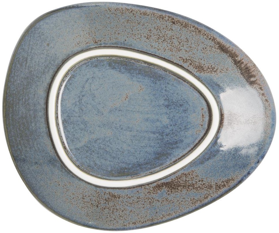  Olympia Ember Blue Triangle Teller 190mm (6er-Pack) 