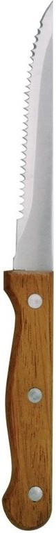  Olympia Steakmesser mit Holzgriff 11,5cm 