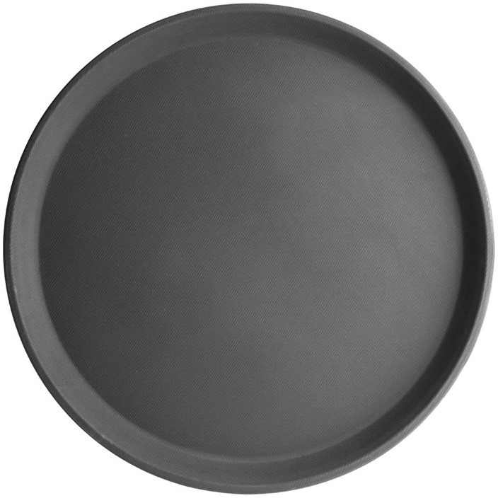  Kristallon Fiberglas Antirutsch Serviertablett rund 35,6cm 