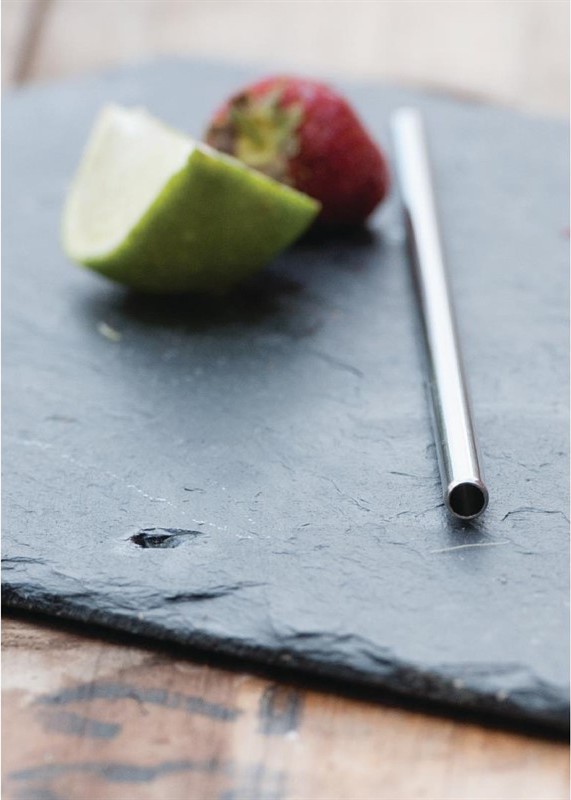  Gastronoble Beaumont Trinkhalme aus Edelstahl 21,5cm (25 St&uuml;ck) 