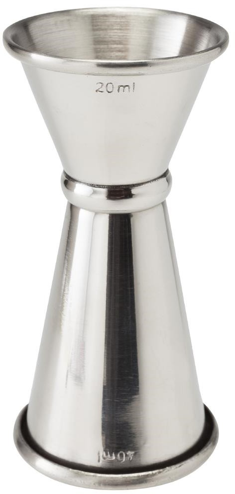 Beaumont Edelstahl Banded Jigger 20ml/40ml 