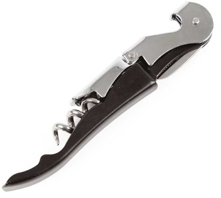  Olympia Kellnermesser schwarz 12cm 