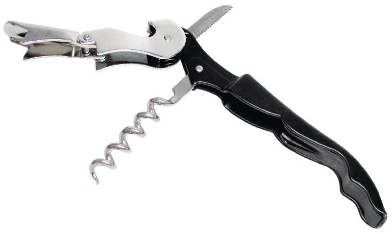  Olympia Kellnermesser schwarz 12cm 