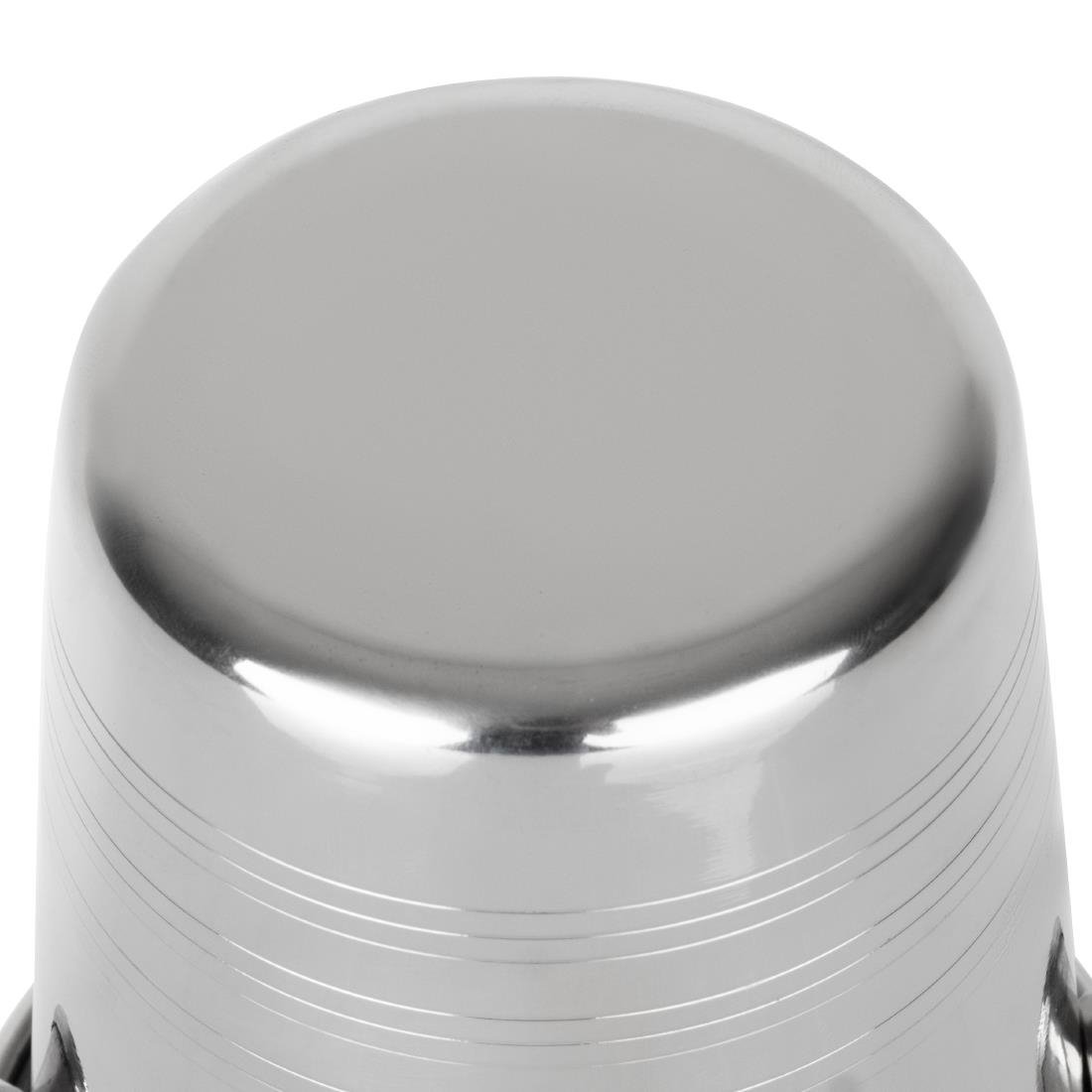  Olympia Eisk&uuml;bel mit Griffen und Gravur Detail Edelstahl 1050ml 