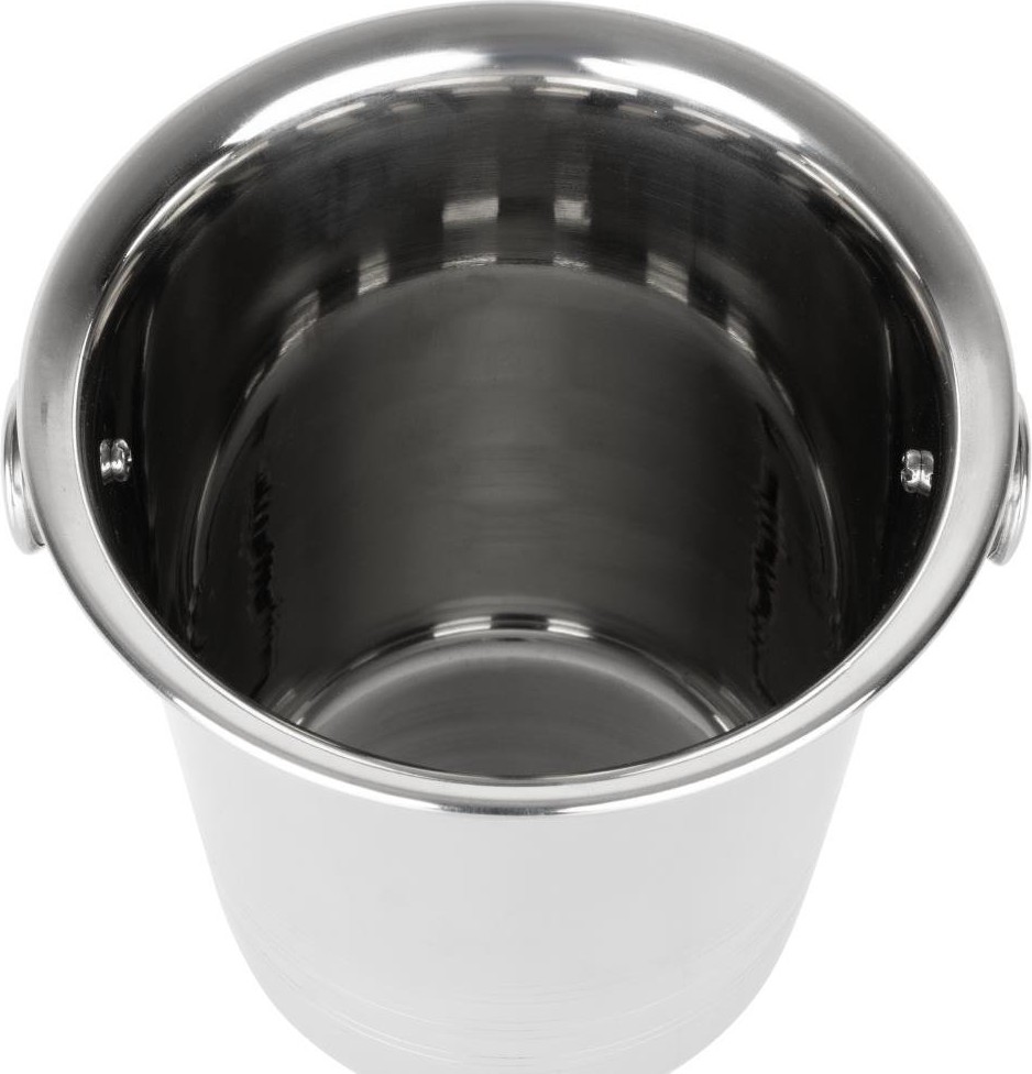  Olympia Eisk&uuml;bel mit Griffen und Gravur Detail Edelstahl 1050ml 