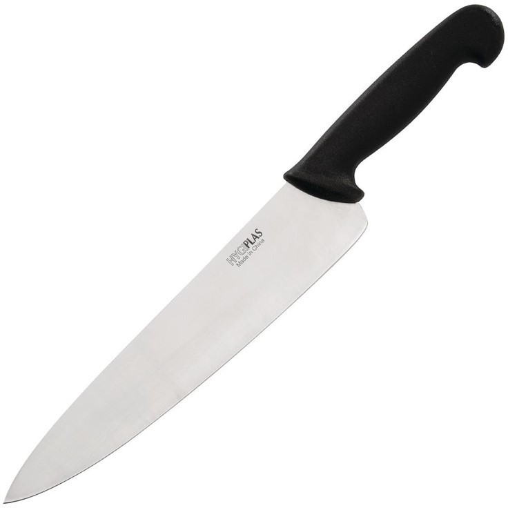  Hygiplas Kochmesser 25cm schwarz 