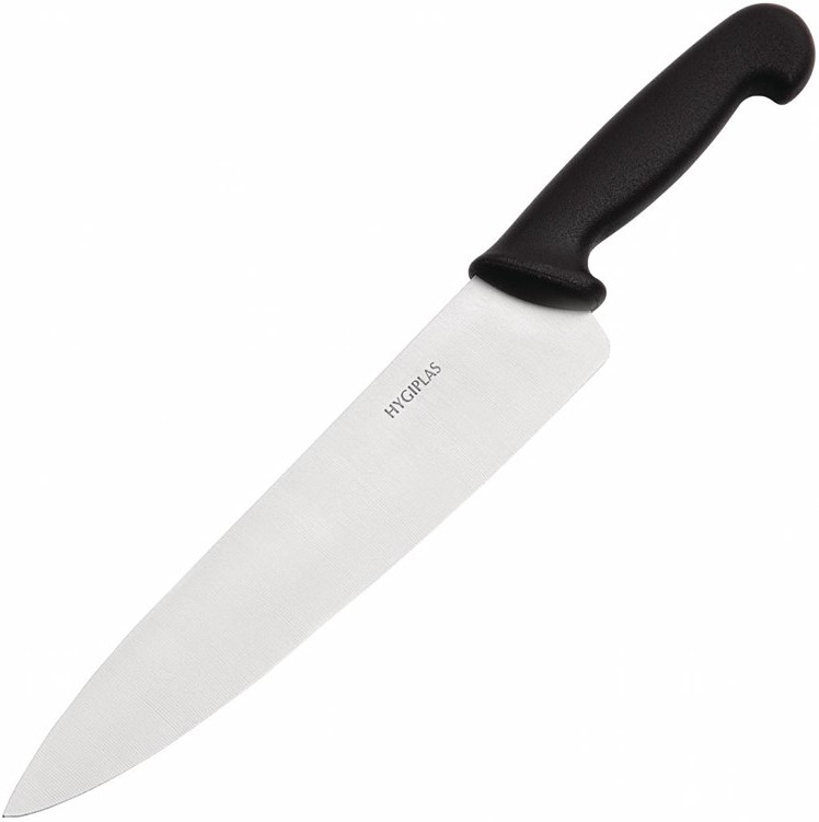  Hygiplas Kochmesser 25cm schwarz 