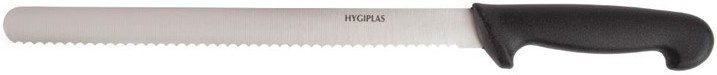  Hygiplas Fleischmesser gezahnt 30cm schwarz 