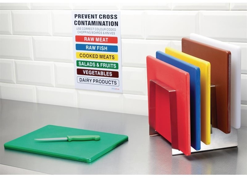  Hygiplas Gem&uuml;semesser 10cm gr&uuml;n 