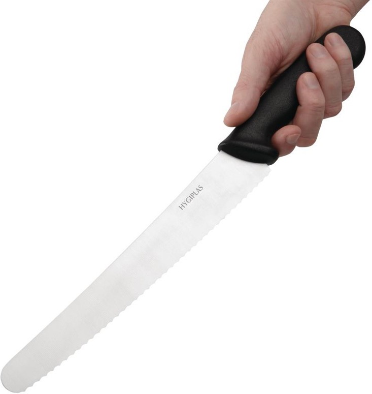  Hygiplas schwarz B&auml;ckermesser 25cm 