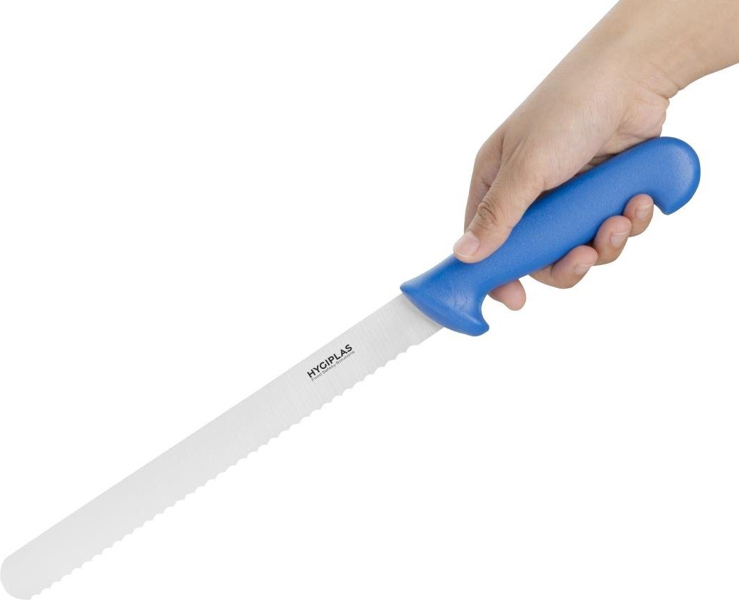  Hygiplas Wellenschliff Slicer Blau 24,8cm 