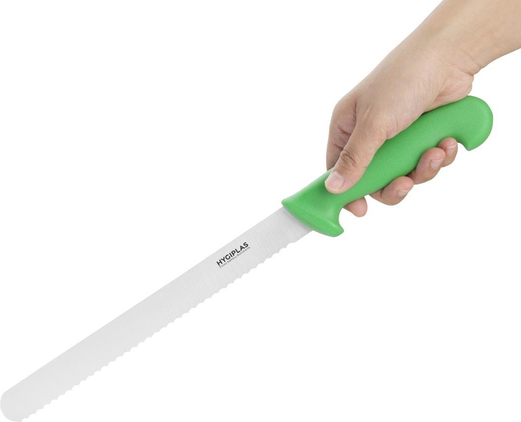  Hygiplas S&auml;gezahnmesser Gr&uuml;n 24,8cm 