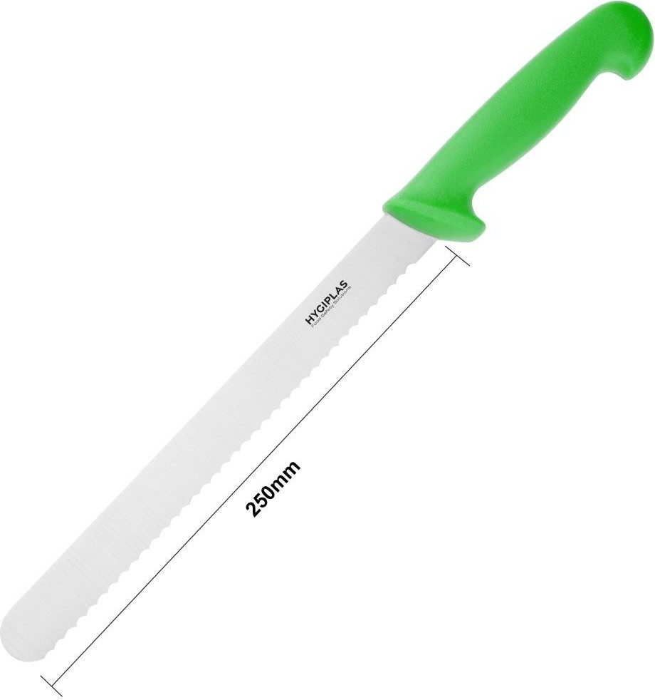  Hygiplas S&auml;gezahnmesser Gr&uuml;n 24,8cm 