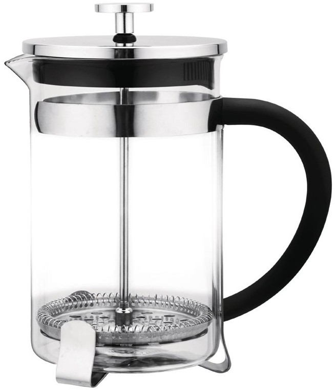  Olympia French Press Edelstahl und Glas 1,5L 