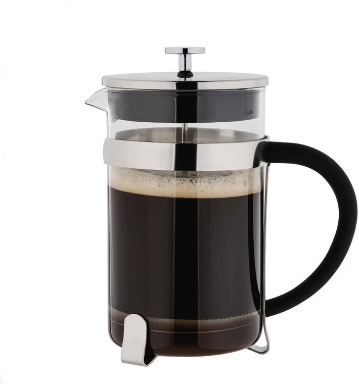  Olympia French Press Edelstahl und Glas 1,5L 