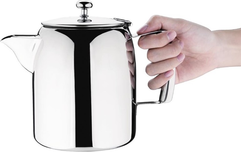  Olympia Cosmos Edelstahl Teekanne 1,4L 