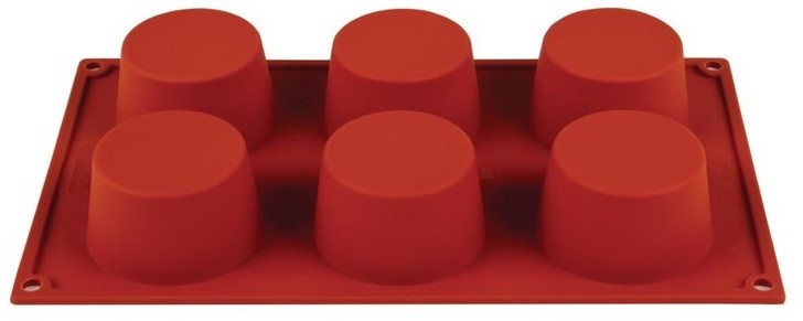  Pavoni Formaflex Muffinform Silikon 6 Muffins 