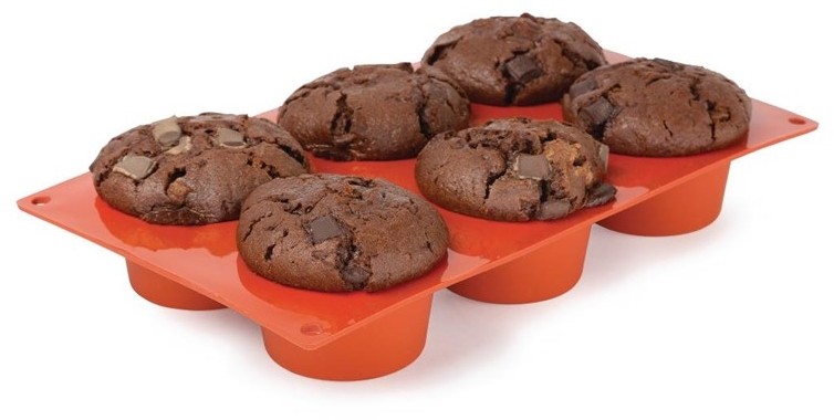  Pavoni Formaflex Muffinform Silikon 6 Muffins 