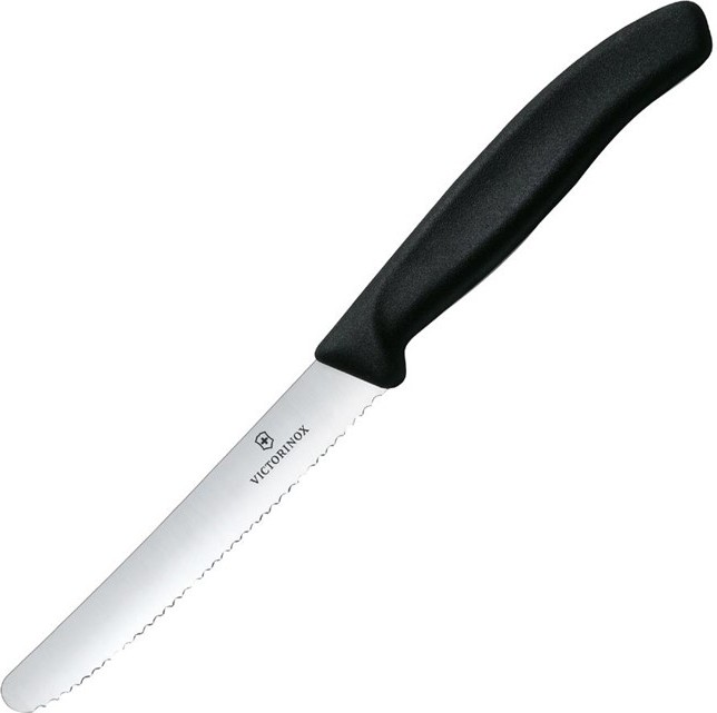  Victorinox Gem&uuml;semesser 11 cm schwarz 