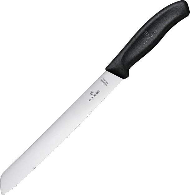  Victorinox Brotmesser 21cm schwarz 