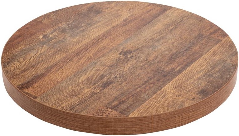 Bolero runde Tischplatte Urban Dark 60cm 