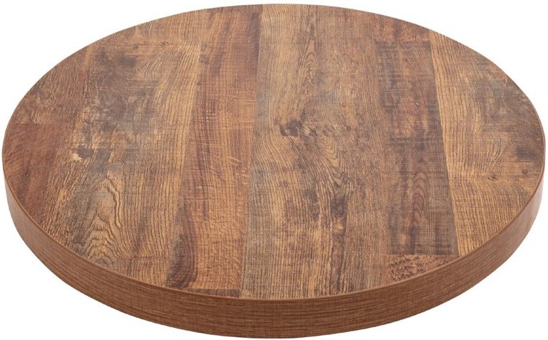  Bolero runde Tischplatte Urban Dark 60cm 