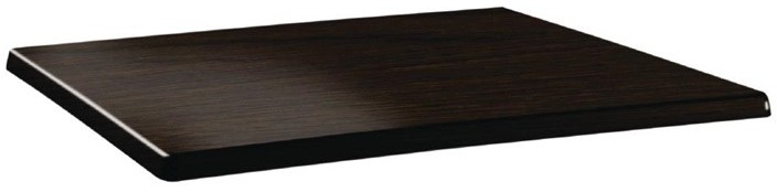  Topalit Classic Line rechteckige Tischplatte Wenge 120 x 80cm 