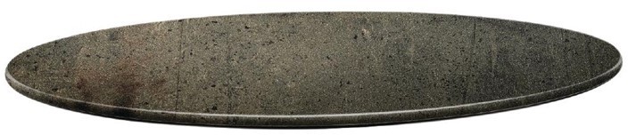  Topalit Smartline runde Tischplatte Beton 80cm 