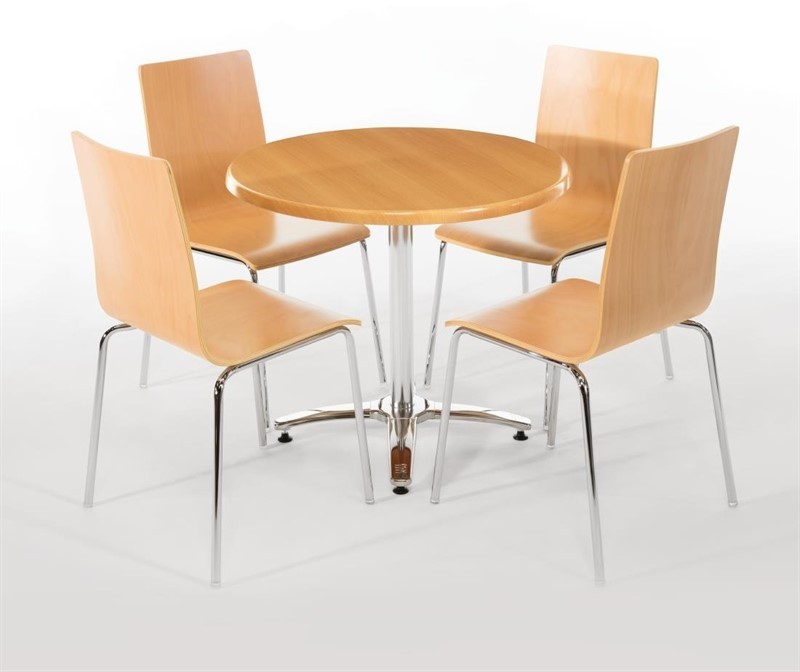  Bolero Tischfu&szlig; mit Fu&szlig;kreuz Aluminium 68cm hoch 