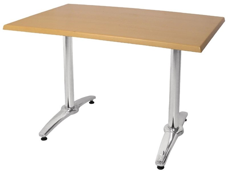  Bolero Doppeltischfu&szlig; Aluminium 67,3cm hoch 