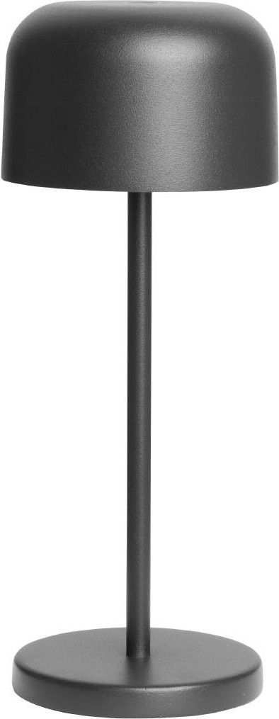  Olympia Siena Tischlampe Rundkupel Schwarz 200mm 