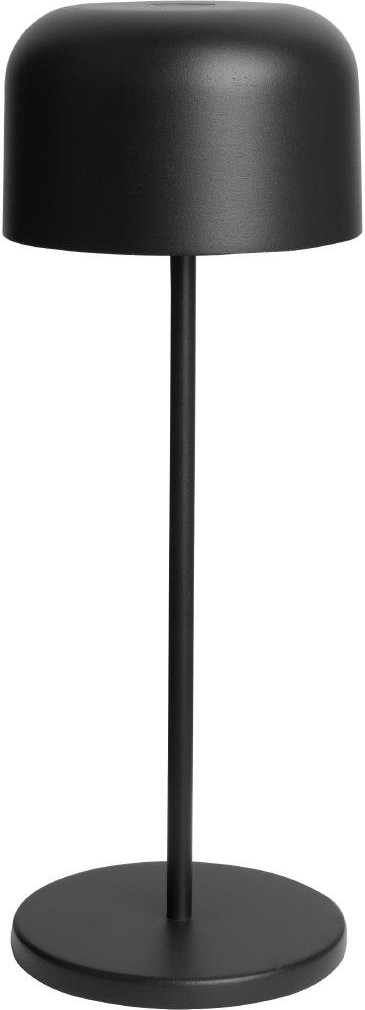  Olympia Siena Tischleuchte Runder Schirm Schwarz 300mm 