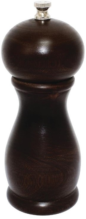  Olympia Salz- und Pfefferm&uuml;hle dunkles Holz 15,3cm 