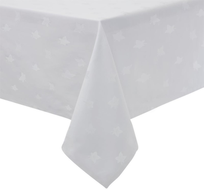  Mitre Luxury Luxor Tischdecke wei&szlig; 178 x 365cm 