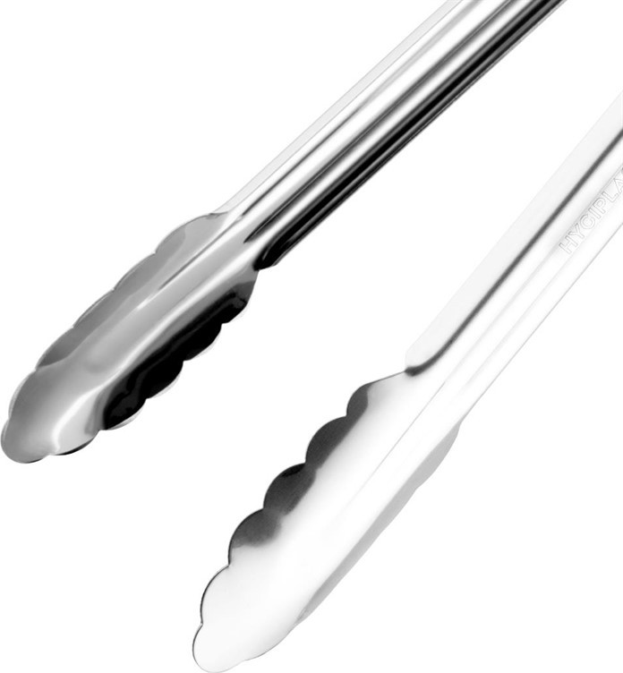  Hygiplas farbcodierte Servierzange wei&szlig; 30cm 
