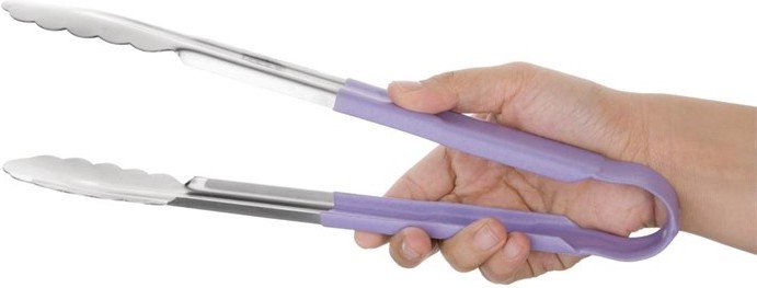  Vogue farbkodierte Servierzange violett 30cm 