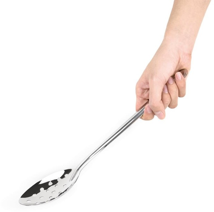  Vogue Servierl&ouml;ffel Edelstahl gelocht 33cm 