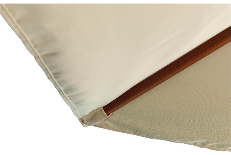  Bolero runder Sonnenschirm creme 3m 