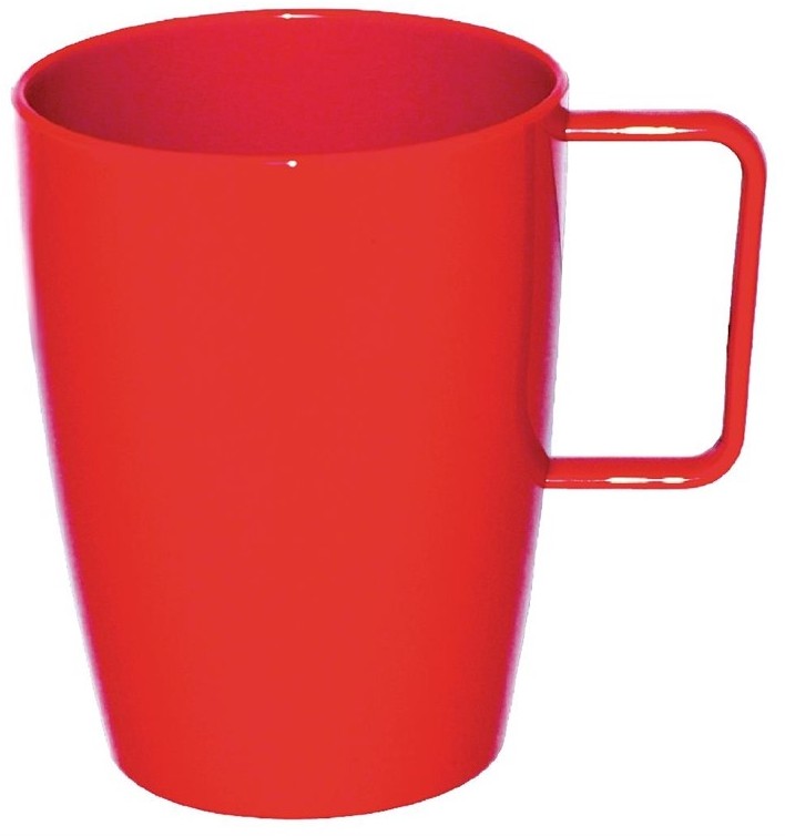  Kristallon Henkelbecher rot 28,4cl 