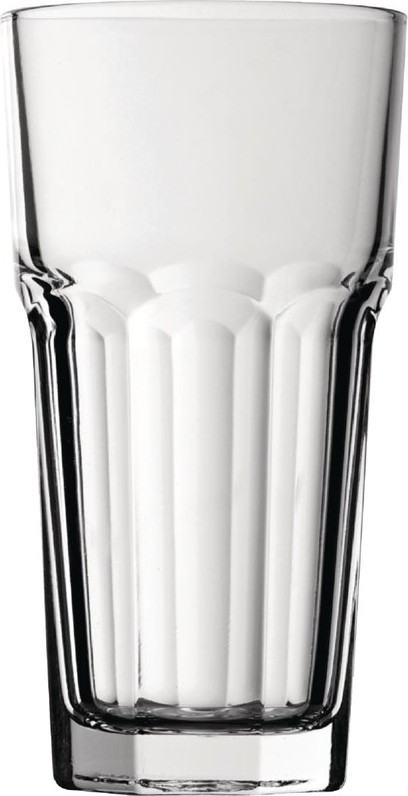  Utopia Casablanca halbgetafelte Longdrinkgl&auml;ser CE-markiert 28,5cl 