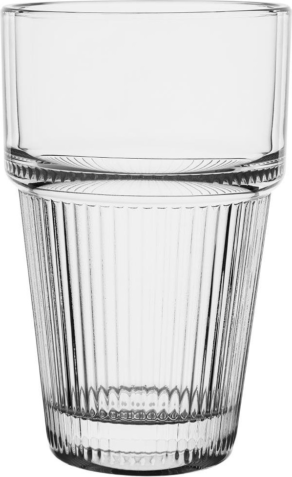  Olympia gestreifte stapelbare Becher 300ml (6 St&uuml;ck) 
